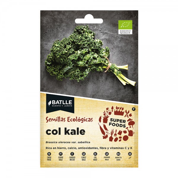 Sobre semillas kale "super foods" eco 680011bols batlle